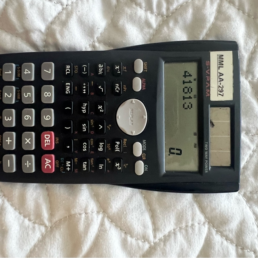Casio calculator